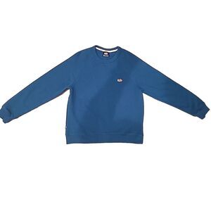 Rei Co-op Out There‎ UFO Crew Sweatshirt Mens M Blue Outdoor Nature Fleece